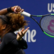 Serena Williams watches a return to Venus Williams during the third round of the U.S. Open tennis tournament Friday, Aug. 31, 2018, in New York.